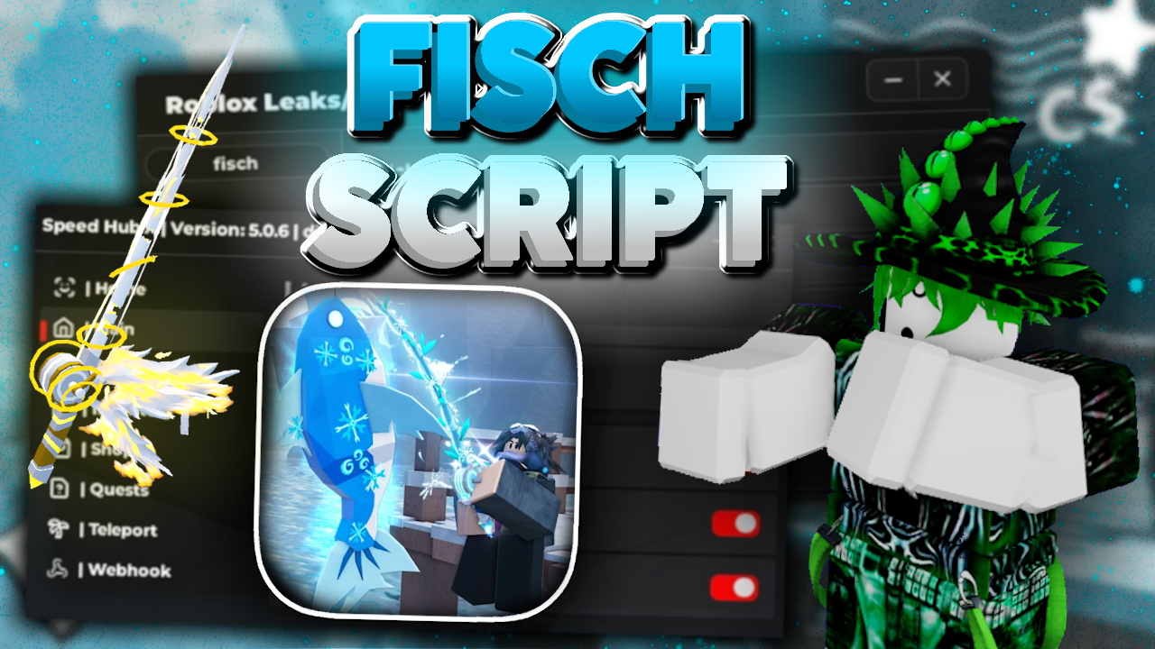 Fisch SCRIPT [ AUTO FARM – AUTO HEAVEN ROD – INSTANT BOBBER – MORE ] *pastebin*