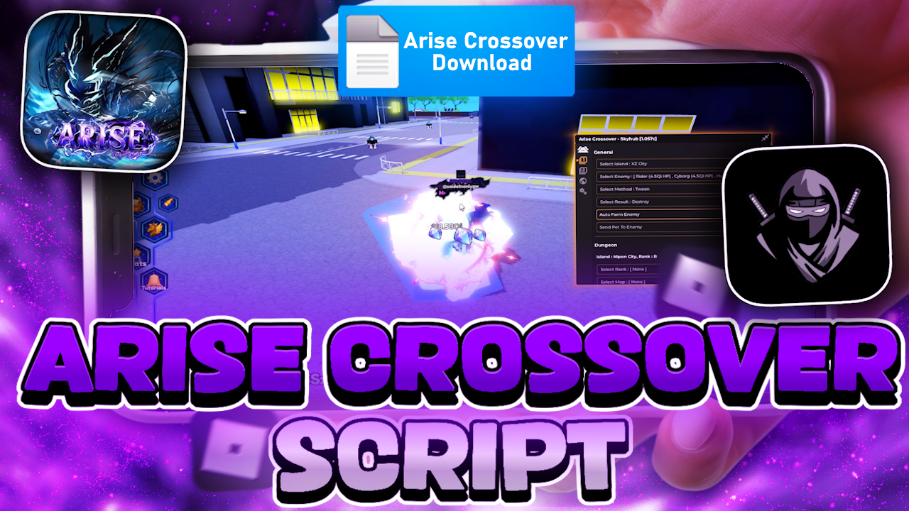 Arise Crossover SCRIPT – Auto Farm – Auto Winter Raid – Auto Dungeon, Inf Cash – More – 2025